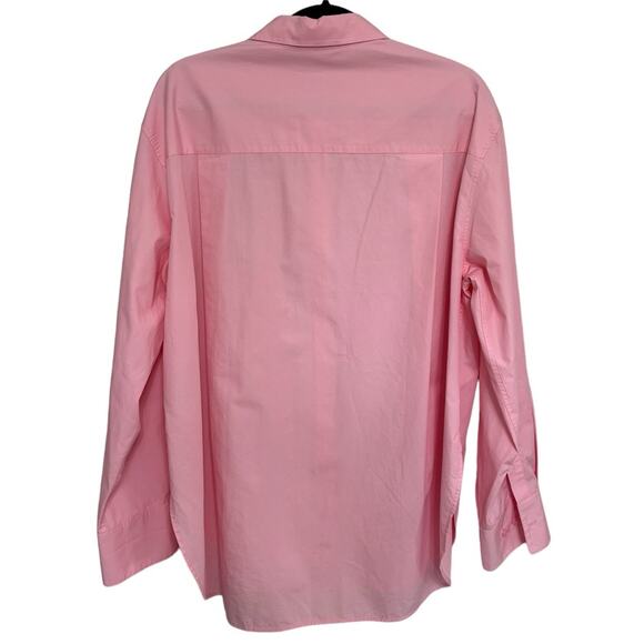 Babaton Aritzia Essential Relaxed Shirt in Light Pink - Size M - Picture 2 of 5